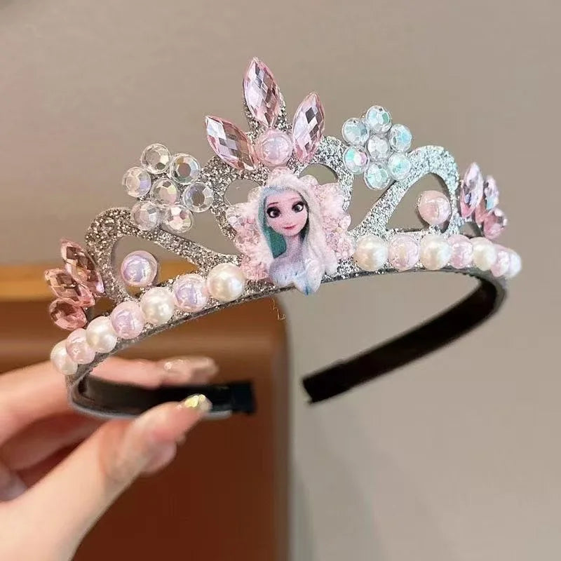 Disney Frozen Princess Elsa Girl Crown Birthday Party Gift Headband and head accessory