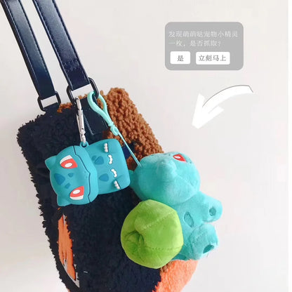 Cute Cartoon Eevee Squirtle Bulbasaur For Airpods 1 2 3 Pro Pro 2 Case Silicone Earphone Case Accessories Cover