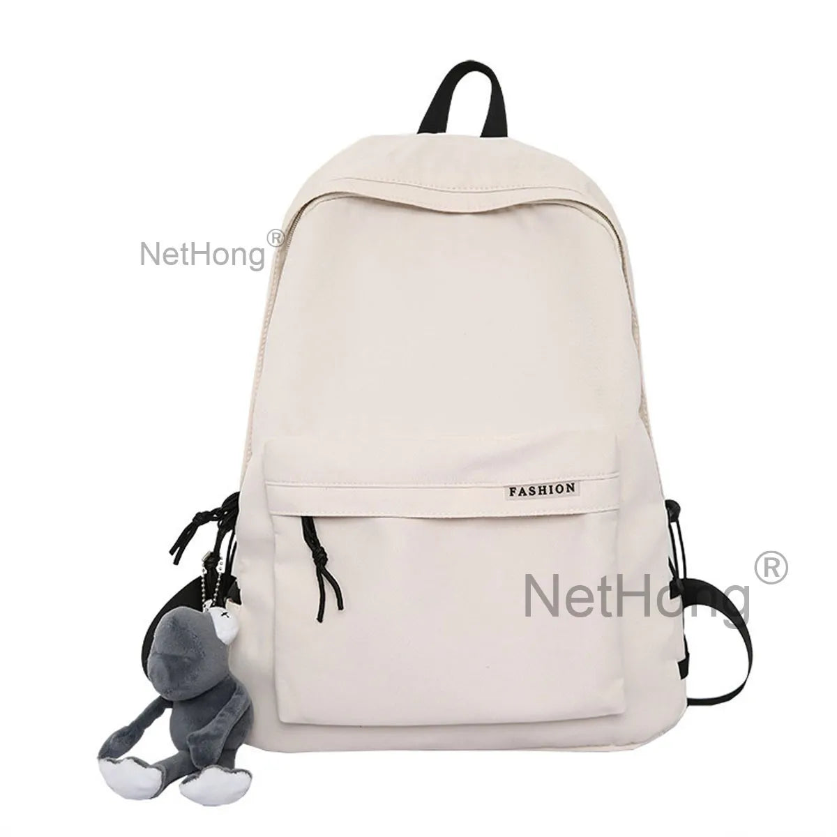 Retro Backpack School Rucksack for Laptop/Travel/Work Plain Bag Girls Boys uk~