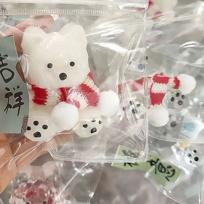 Mystery Fidget Toys Blind Bags Cat Paw Antistress Foot Taba Squishy Jelly Toy Squeeze Toy Sticky Simulated Food Mochi Toy 2025