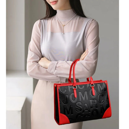 The New Fashion Women's Bag All Match High-Grade Sense Bag Women's Large Capacity Briefcase Women's Single Shoulder Tote Bag