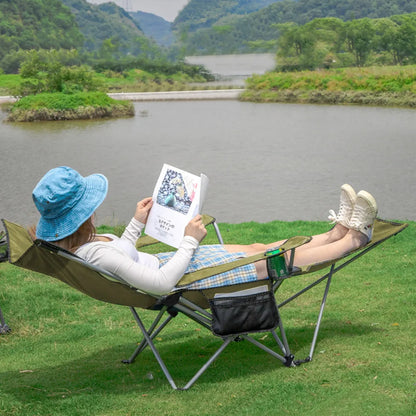 【Breeins】Portable adjustable folding camping chair, lightweight travel, fishing chair, beach chair, suitable for grassland