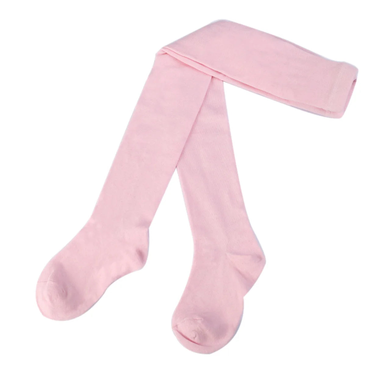 Girls Cotton Tights - Soft Elastic High Waist Pantyhose for Kids (0-7 Years)