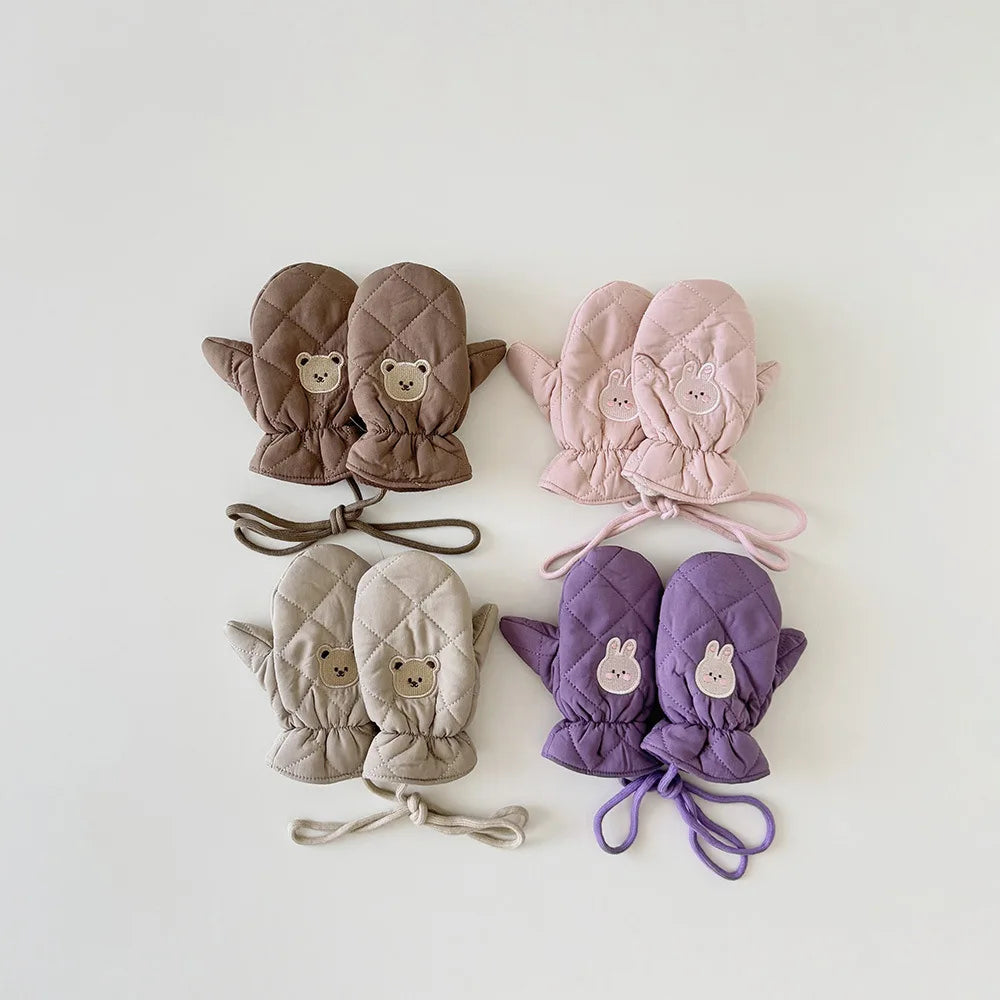 Kids Waterproof Ski Gloves - Warm Winter Snow Mittens for Boys & Girls Age 4-6