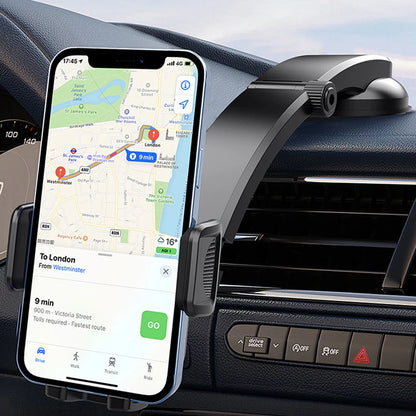 Suction Cup Car Phone Holder 360° Rotation Cell Phone Support Universal Auto Smartphone Stand for Cellphones Width 50-100mm