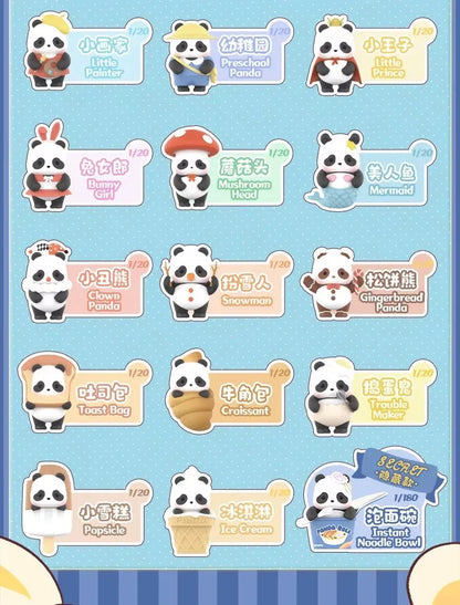 Genuine 52toys PandaRoll Fat Baby Minimum Versatile Series Blind Box Mini Cute Grain Trendy Play Girl Birthday Desktop Gift