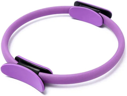 Yoga Pilates Ring Durable Non-Slip Exercise Circle Magic Exercise Circle with Dual Grip for Thigh Pelvic Floor Muscle Training