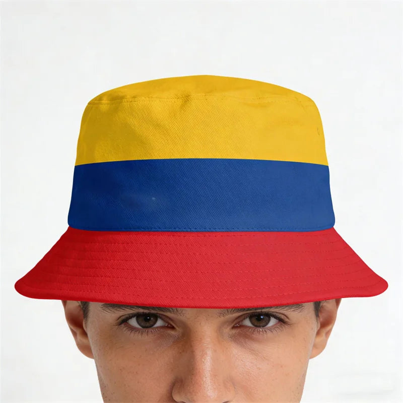 2026 Countries National Flag Bucket Hat Men Women Football Fan Party Football Cup Reversible Sun Hat Soccer Fans Fisherman Hat