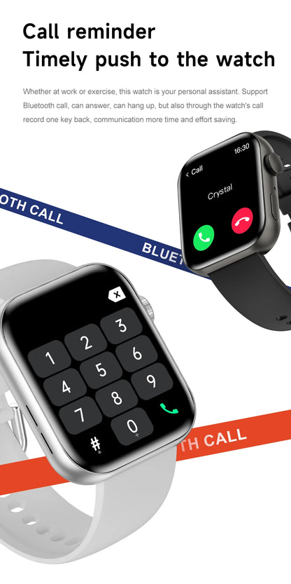 2026 New Original Watch Series 11 Women Smart Watch Bluetooth Call NFC IP68 Waterproof HD AMOLED Screen GPS Track Men Smartwatch