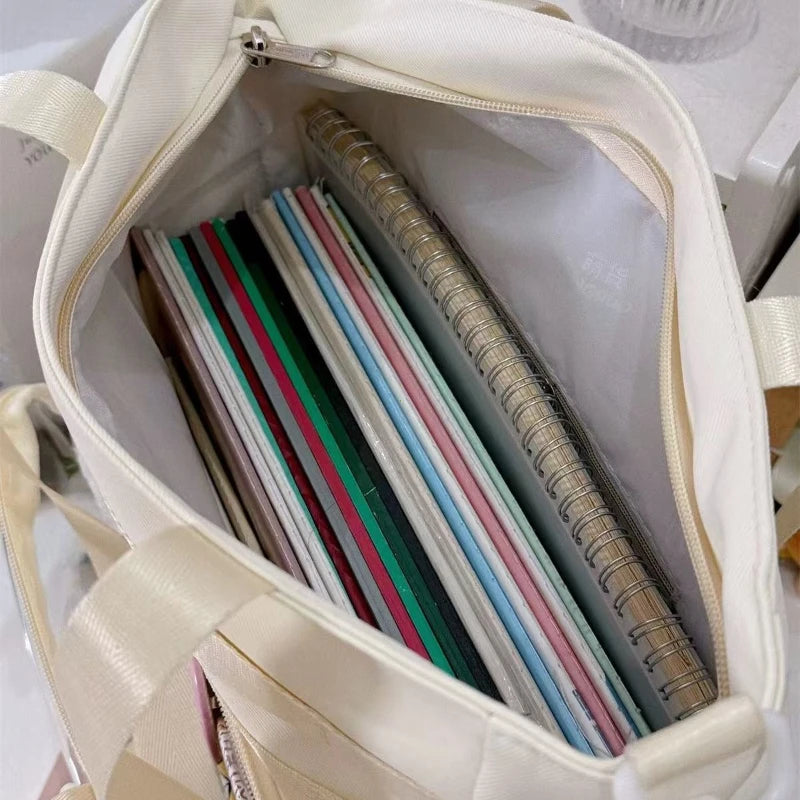 Japanese Transparent Ita Bag Handbag Women Anime Portable Large Capacity Girls Shoulder Tote Bag Nylon Crossbody Bags ItaBag