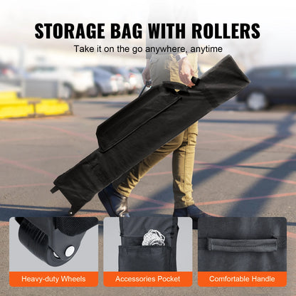 VEVOR 10x10 FT Pop up Canopy with Removable Sidewalls Portable Gazebo & Wheeled Bag  UV Resistant Waterproof Tent for Patio