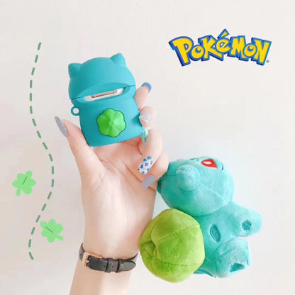 Cute Cartoon Eevee Squirtle Bulbasaur For Airpods 1 2 3 Pro Pro 2 Case Silicone Earphone Case Accessories Cover