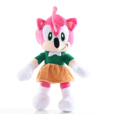 Sonic 20cm Plush Doll Cute Anime Figure Hedgehog Soft Stuffed Toys Ornaments Backpack Pendant Decoration Children Birthday Gifts