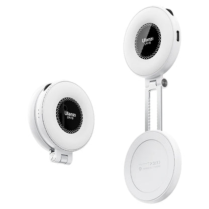 Ulanzi LM19 MagSafe Light Portable Selfie Light for iPhone 17 16 15 14 13 12 Pro Max Fill Light Phone Stand Selfie Video Vlog
