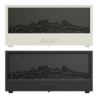 Fireplace Air Humidifier Dynamic Flame Essential Oil Diffuser 150ml Aromatherapy Diffuser with Timer Cool Mist Humidifier