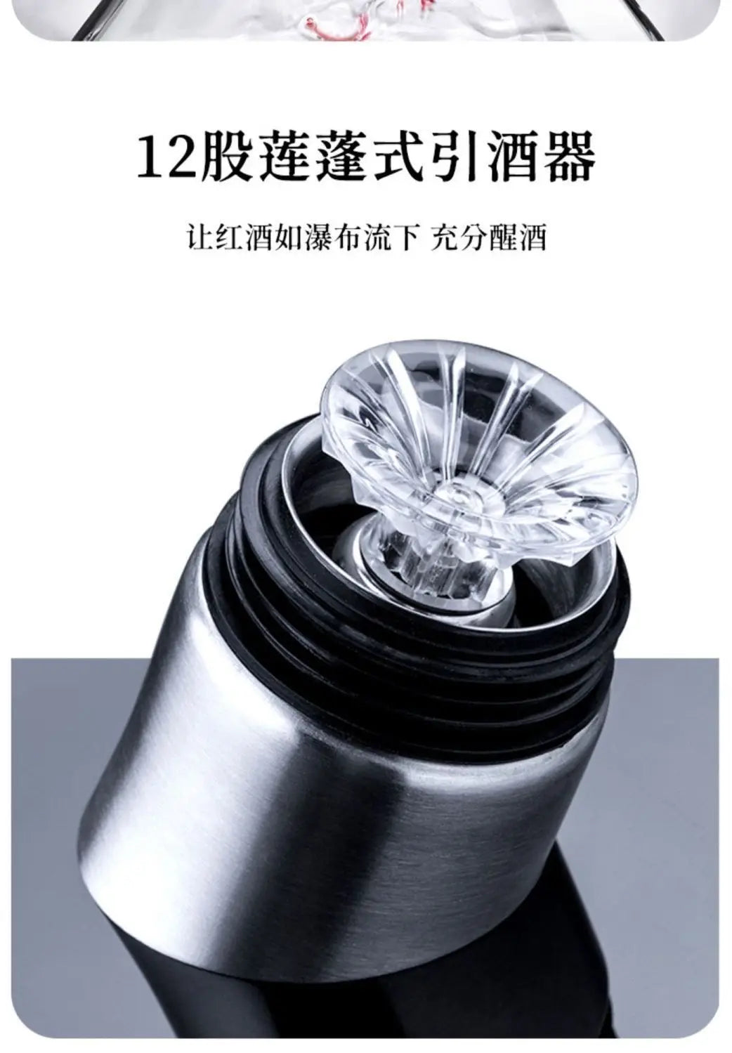 1500ML Iceberg Whisky Wine Decanter Handmade Lead-free Crystal Wine Pourer Carafe Thickened Wine Dispenser Pot Bar Accessories
