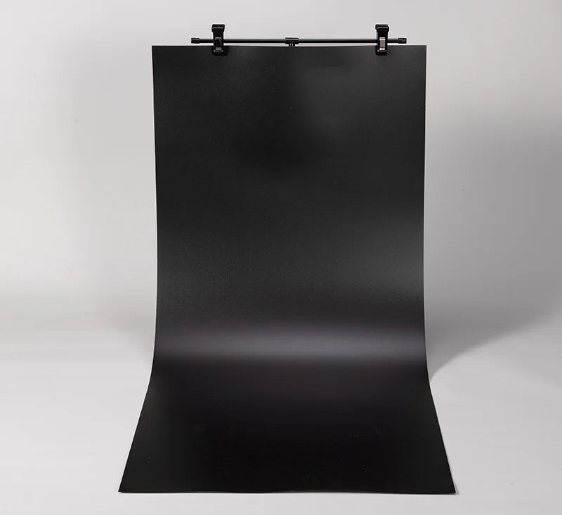 BFOLLOW 30cm T Shape Background Stand with 40cm PVC Backdrop Props for Product Photography Desk Photo Shooting Kit Studio Set