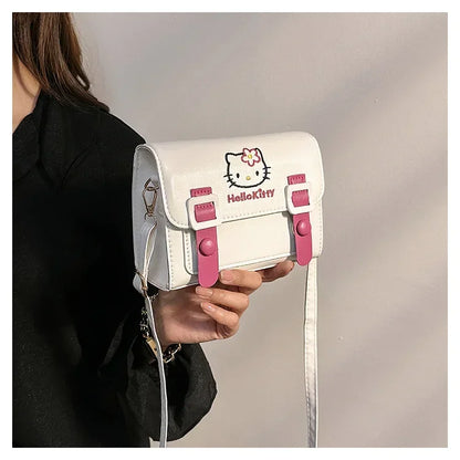 Anime Sanrio Crossbody Bags Hello Kitty Melody Kuromi Cinnamon Girls Women Luxury Brand Bag High Quality Designer Bags Gifts