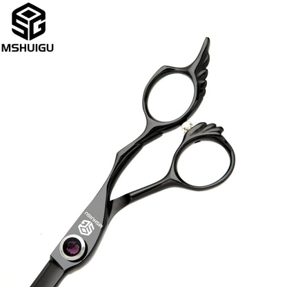 MSHUIGU professional barber Small size scissors 440C 5-5.5-6inch Multifunctional thinning shears Salon Tool Accessories