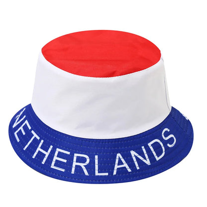 2026 Countries National Flag Bucket Hat Men Women Football Fan Party Football Cup Reversible Sun Hat Soccer Fans Fisherman Hat