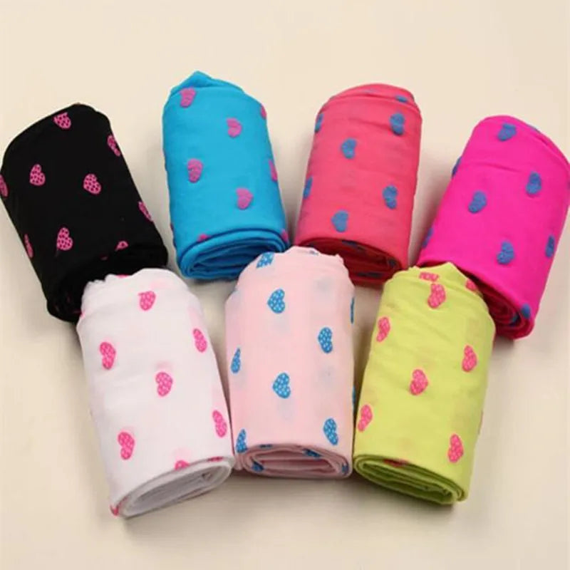 Girls Dance Socks Plain Candy Color Stockings Pantyhose Tights Leggings Velvet Cotton Dance Performance Dace Ballet Tights