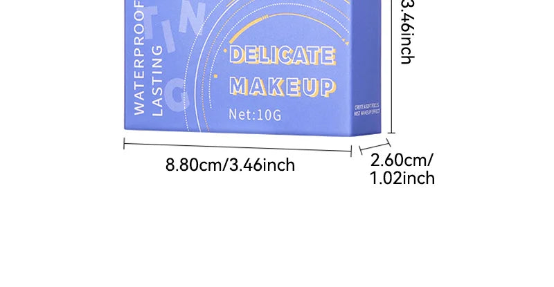 Life Girls Skin Tone Waterproof, Sweat-Proof Powder, Naturally Brightens, Conceals Concealer, Soft and Smooth, Natural and Transparent, Transparent Makeup, Self-Puff