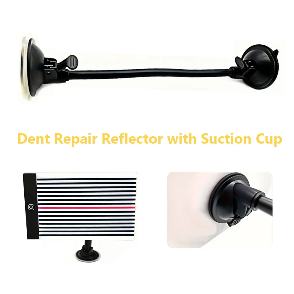 LED Reflector Line Board Light with USB Line Paintless Dent Repair Tool Car Body Dents Light Reflector Car Repair Accessory