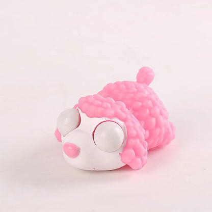 Creative Funny Eyeball Burst Squeeze  Eye Toy   Love sleeping dogs Pinch Toys Adult Kids Stress Relief Fidget Toy  Doll Toy