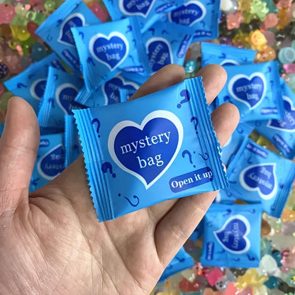 60pcs Glow In The Dark Mini Resin Animals & Mushroom Blind Bags Fairy Garden Decor Micro Landscape Birthday Gift Surprise