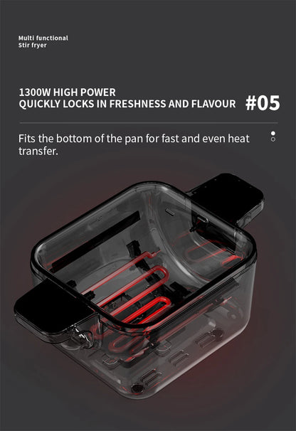 Vollautomatischer Wok-Roboter für Zuhause – keine Aufsicht erforderlich – Drehender und wendender Wok-Roboter