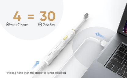 SEJOY Electric Toothbrush with 12 Brush Heads, Sonic Electric Tooth brush with 25500 VPM Deep Clean 5 Modes, Rechargeable