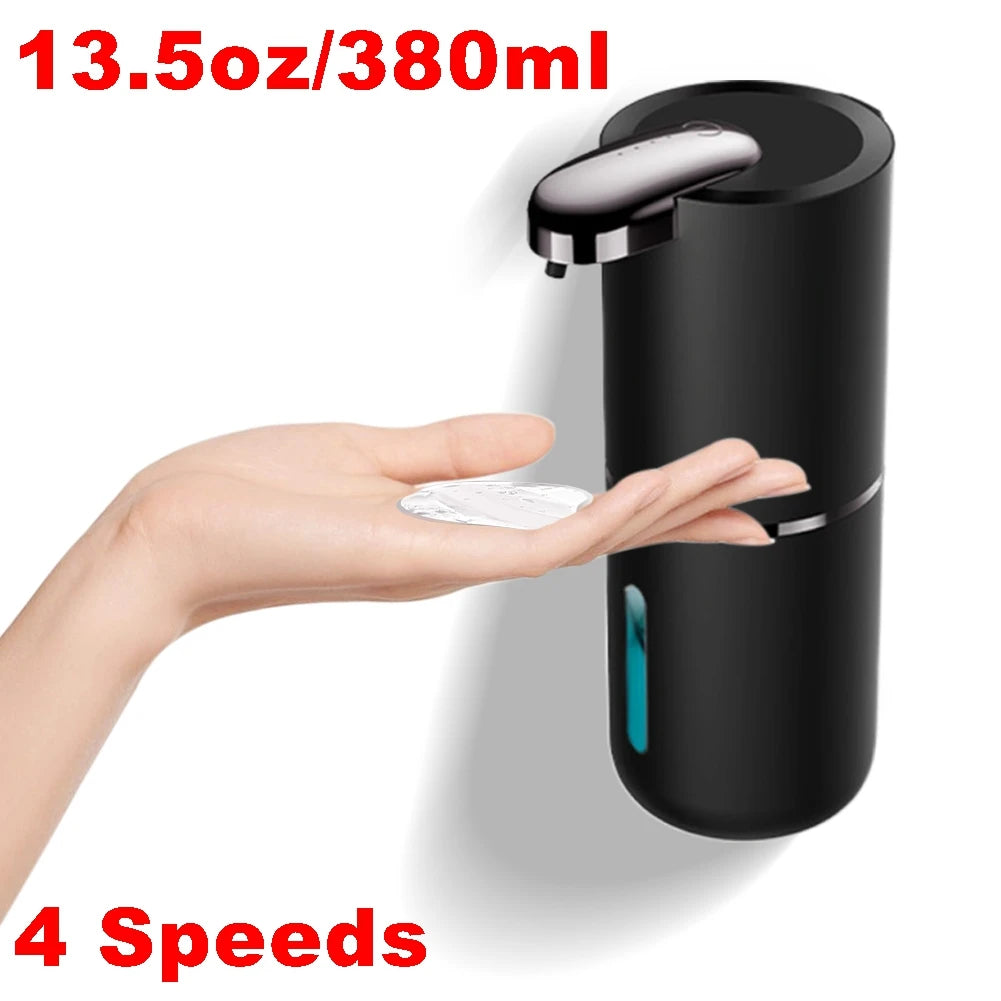 Automatic Soap Dispenser Battery Operated 400ML Hand Sanitizer Dispenser Touchless PX6 Waterproof for Kitchen Bathroom Washroom