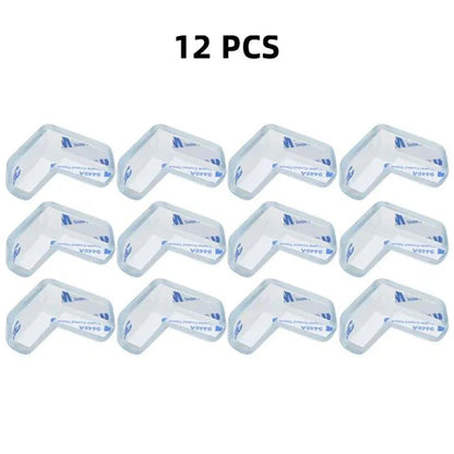 Baby Safety Corner Protectors - Premium Silicone Table Edge Guards (12 Pack)