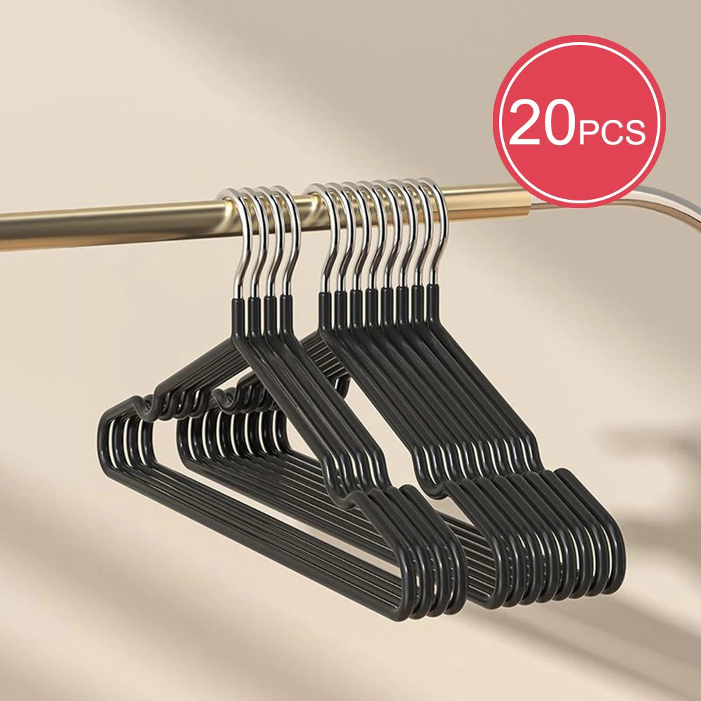 Non marking Clothes Hangers for Home Use Non slip Drying Hangers Metal Thick Clothes Hangers Storage Bedrooms Wardrobes Adult cl
