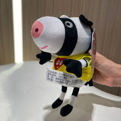 100% Genuine Peppa Pig Evy dinosaur Teddy Bear Peppa George Evie Plush Toy Boy Girl Birthday Gift Toys Christmas Stuffed Doll