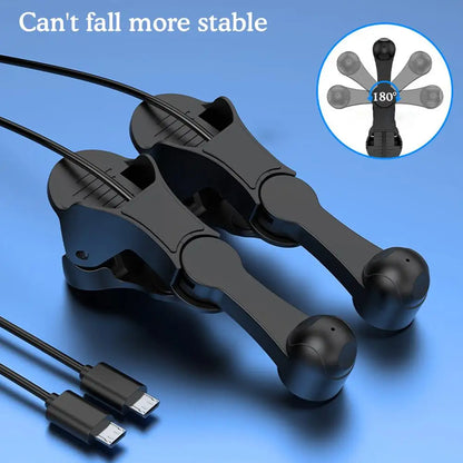 Automatic Clicker For Phone Screen Plug In Tap Device Speed Adjustable Silent Physical Tapper For Live Streaming Gaming Tool