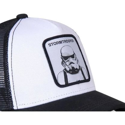 Anime Star Wars Cotton Baseball Cap Adjustable Men Women Hip Hop Dad Mesh Trucker Mesh Summer Sun Shading Breathability Cap Hat
