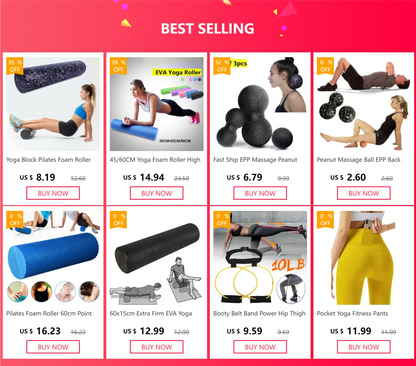45/60CM Yoga Foam Roller High density EVA Muscle Leg Shoulder Roller Massage Tool Fitness Yoga column balance Stick Equipment