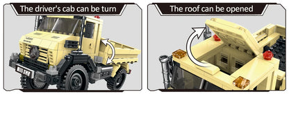 ZKZC Technical Off-road Racing Vehicle Truck Car Model Building Blocks City Monster Trucks Bricks Toys For Children Gift