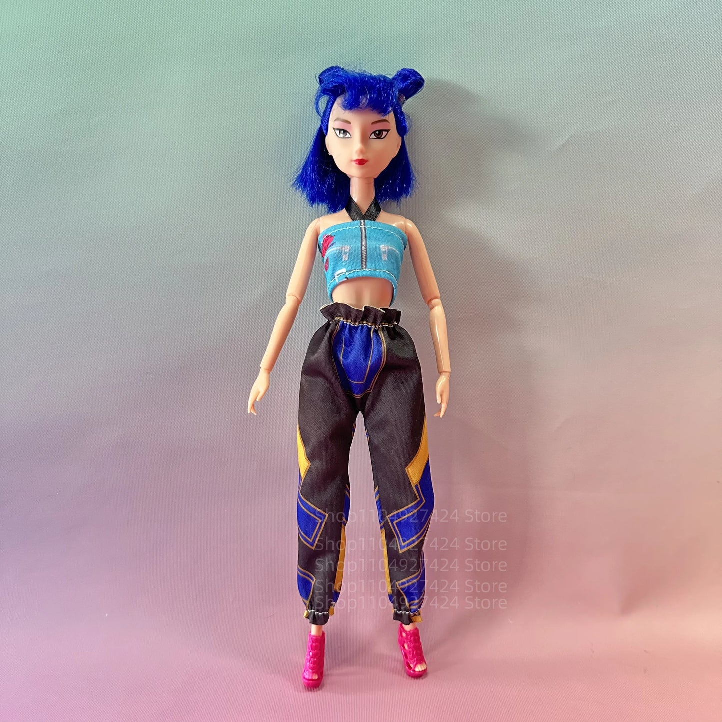 2025 NEW Kpop Demon Hunters Action Figure Vinyl Doll Toy Kawaii Huntrix Anime Figures Rumi Mira Zoey For Children Christmas Gift