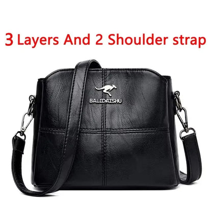 Genuine Brand PU Leather Sac Luxury Handbags Women Bags Designer Shoulder Crossbody Hand Bags for Women 2022 Purses and Handbags