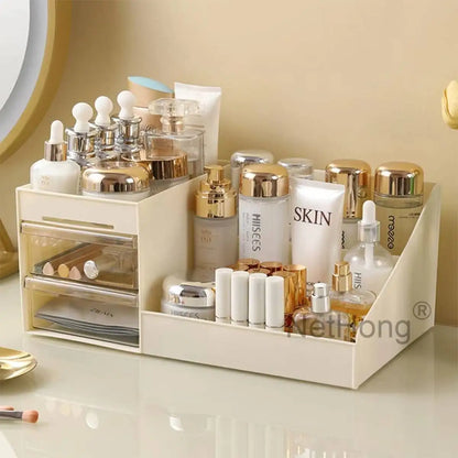 Makeup Cosmetic Organiser Dressing Table Make-Up Holder Tidy Storage Box New