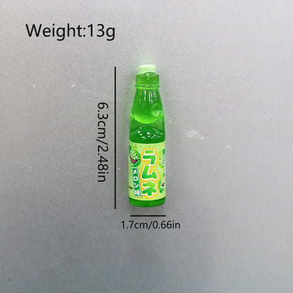 South Korean Ins Cute And Interesting Simulation Of Small Snacks Miniature Refrigerator Sticker Magnetic Magnet Decoration Gift