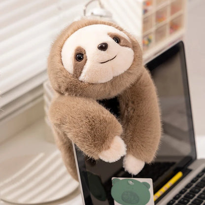 65cm Kawaii High Quality Forest Animal Plush Doll Pillow Soft Long-arm Raccoon Dinosaur Sloth Panda Koala Plush Toy Home Decor