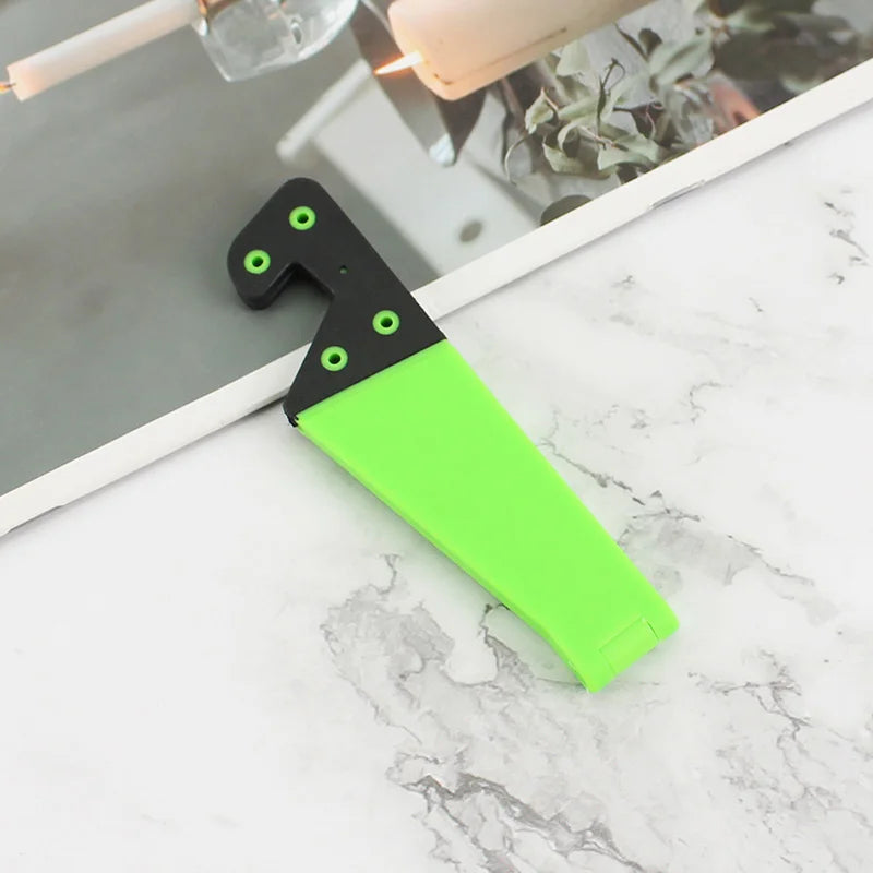 New V-Shaped Universal Foldable Mobile Cell Phone Stand Holder for IPhone IPad E-Reader Tablets Adjustable Support Phone Holder