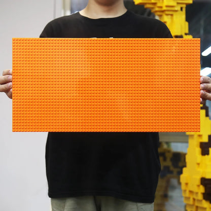 1pcs32 * 64 holes single layer classic block base plate, DIY assembly block wall compatible brand toys Birthday gift gift