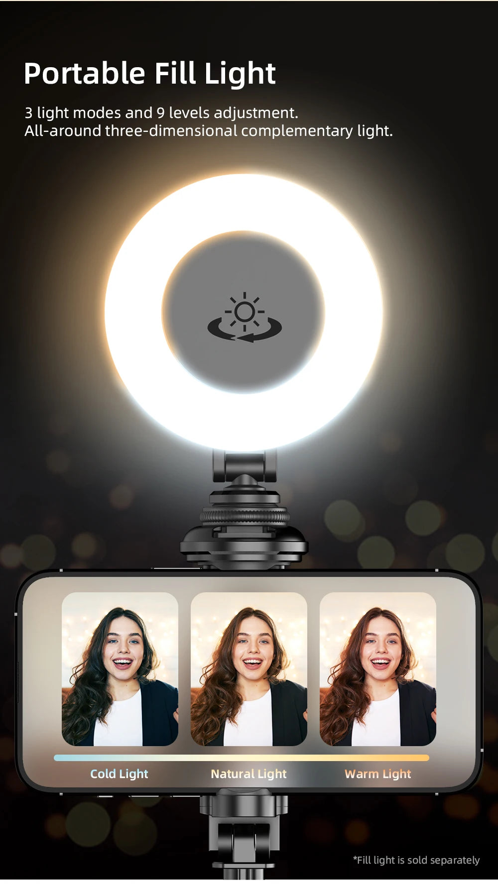 Wireless Selfie Stick Tripod for Smartphone, Aluminum Alloy 72 inch Selfie Stick Portable for iPhone 13 14 pro max Android Phone