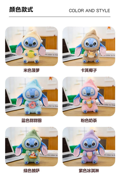 New Stitch Eat Some Thing Before Sleep Series Vinyl Blind Box Bag plush Pendant Cute Doll Mystery Box Toy Adult Birthday Gift