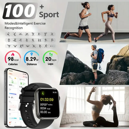 2026 New Original Watch Series 11 Women Smart Watch Bluetooth Call NFC IP68 Waterproof HD AMOLED Screen GPS Track Men Smartwatch