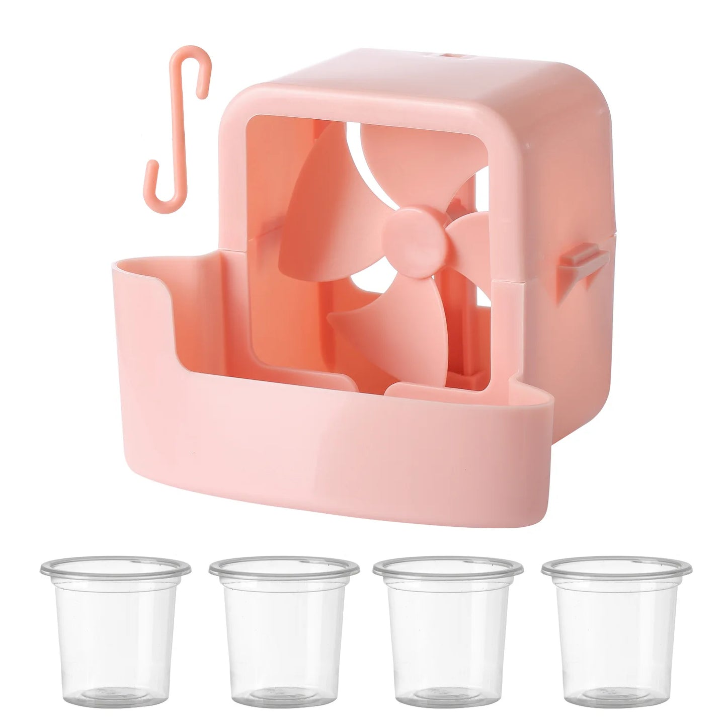 Summer Cooling Artifact Electric Fan Cooling Household Floor Fan Desktop Fan Clip-on Ice Cube